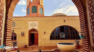 نمای زیبای محوطه اقامتگاه بوم گردی دیاوا - اصفهان - نطنز